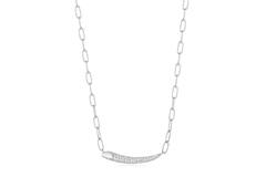  Tough Love 2 - Chokers - Silver / Rhodium plated - Zirconia - 45cm